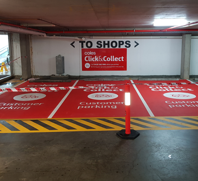 5 line marking hervey bay and maryborough