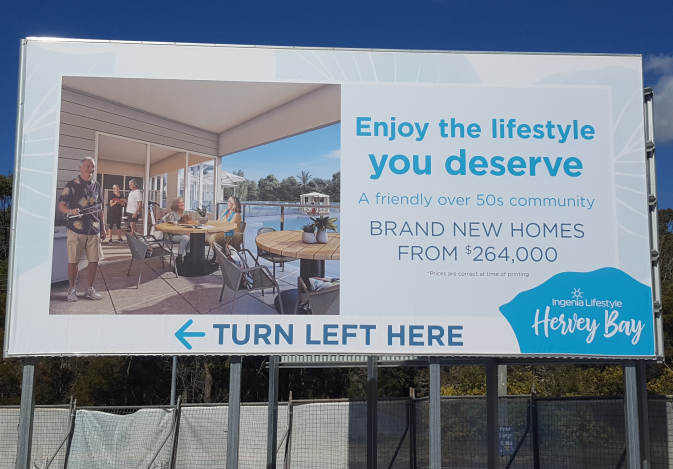 billboard banners hervey bay