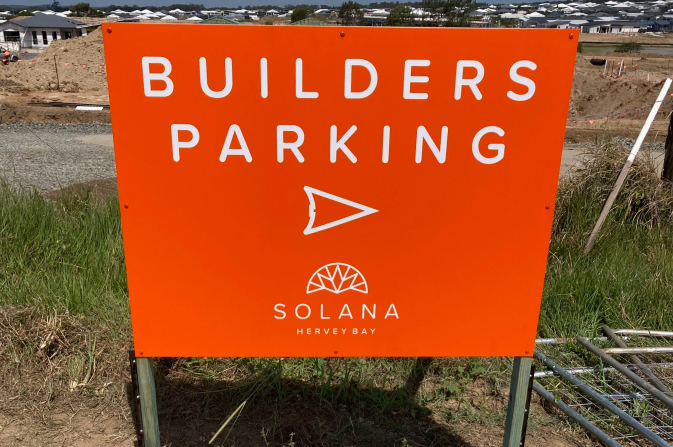 construction site signage