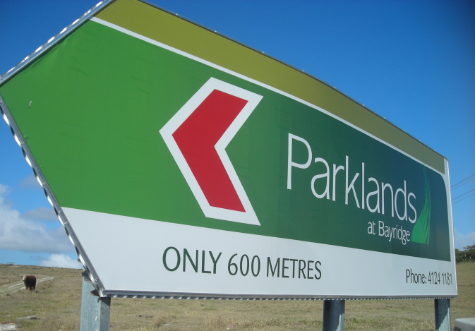 outdoor banner property developer hervey bay